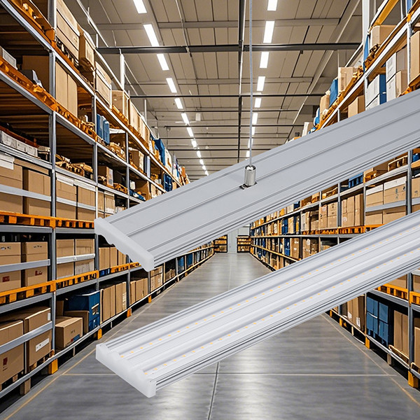 Commercial Lighting 210LM/W LED Linear Light Fixture with Wago terminal and UGR <28 <25 <22