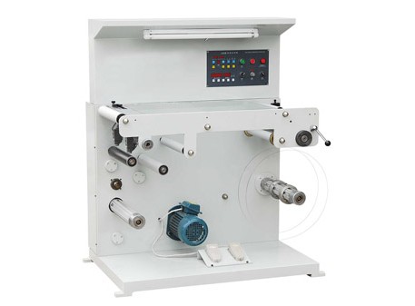JL-320H computer adhesive label inspection and rewinder machine
