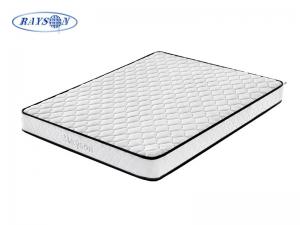 China White Queen Size Bonnell Spring Firm Mattress In A Box on sale
