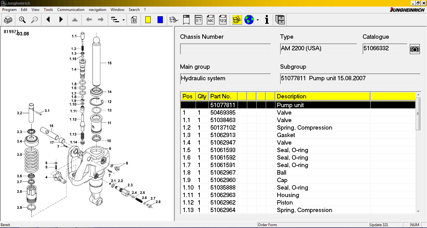 Judit Jungheinrich Heavy Equipment Scan Tool ET V4.33 Update 330 01.2017 Plus Expire Patch License