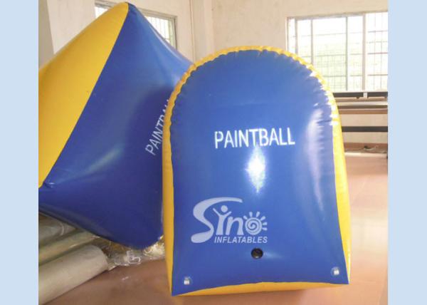 Customized Tomstone Inflatable Paintball Bunker with EN71 certificated PVC