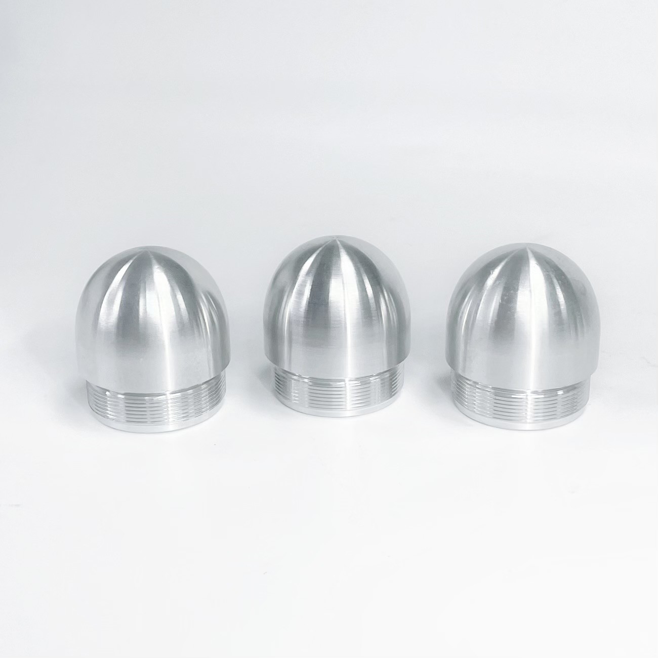 Railing Hardware Precision Aluminum Forging Parts Round End Caps