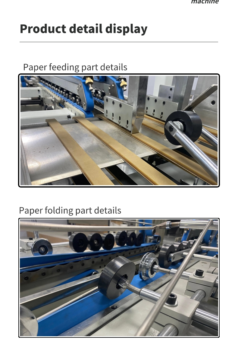 CQT-900 Folding Boxes Machine Enhanced Type Box Folding Gluing for Easy Case Packaging