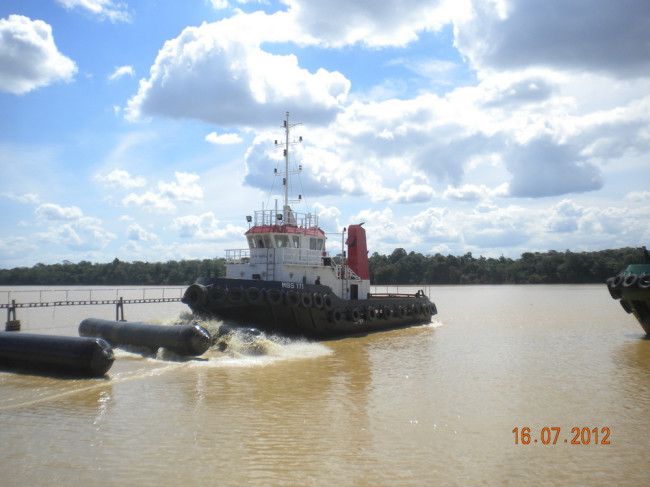 Black Ship Launching Airbags With Good Air Tightness And High Durability