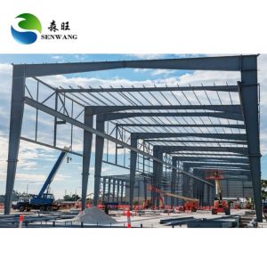Customized Steel Structure Workshop with Light Style Structure and Galvanized