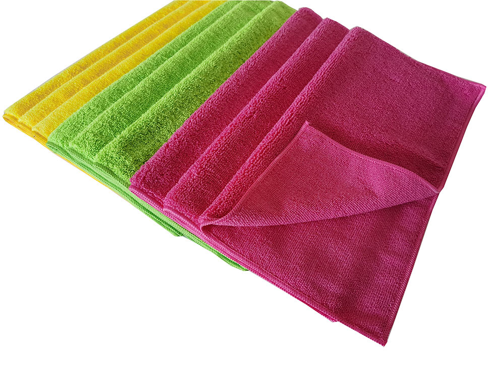 Microfiber Cleaning Cloths 450 GSM Reusable Kitchen Towels Dust Cloth Rags