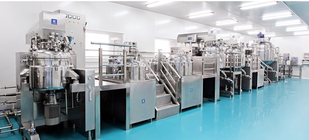 Ointment Pharmaceutical Processing Machines Homogenizing Vacuum Emulsifying Making Machine