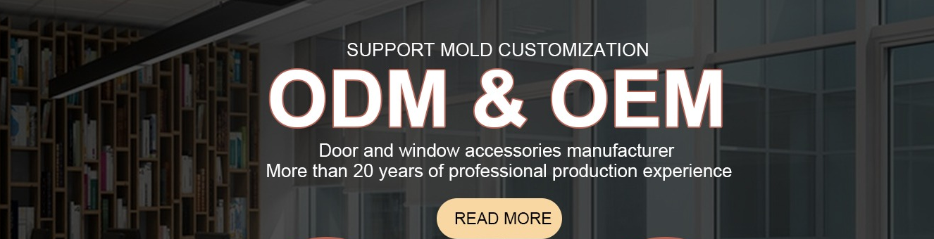 Functional PVC Aluminum Handle for Casement Window Door Handles