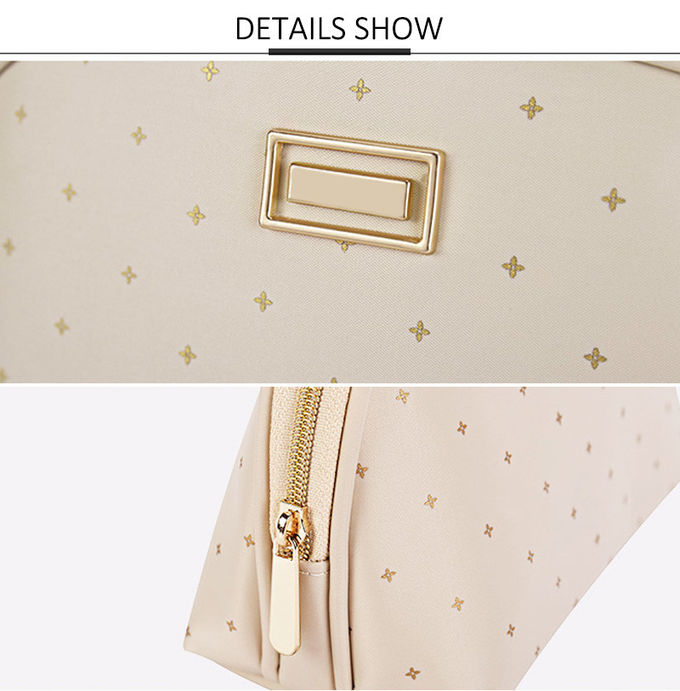 Korea Shell Shape Small Travel Polyester Cosmetic Bag