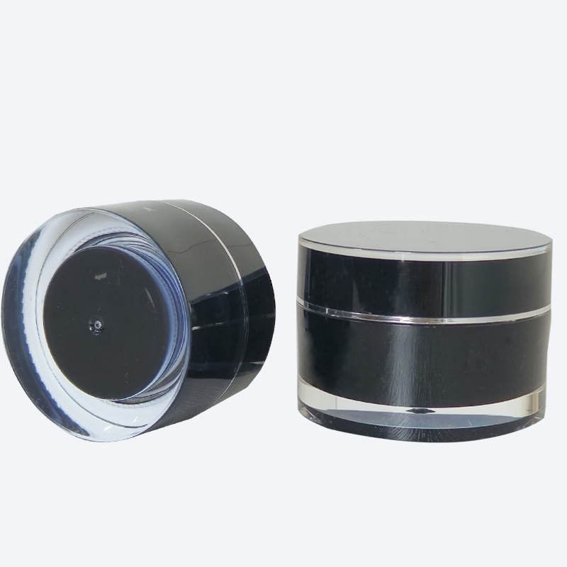 5g 10g 15g 20g 30g 50g 100g Cosmetics Acrylic Gel Nail Jar Matte for Skin Care Cream Frosted Plastic Jars with Screw Lids