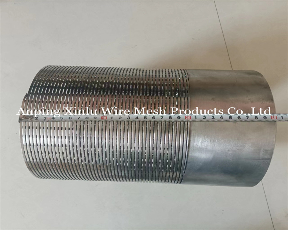 8-5/8 No Magnetic SS205 Johnson Wedge Wire Screen Pipe 20ft long Pickling for Water Treatment and Oil & Gas Industry