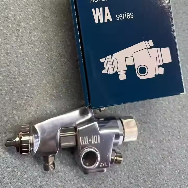 WA-101 High Atomization Pneumatic Spray Gun Industrial Automatic Topcoat For Automobile Sheet Metal High Power Spray Guns