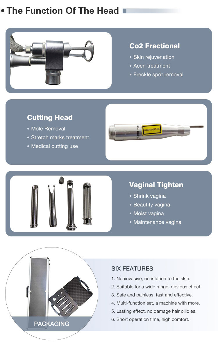 10600nm Laser CO2 Fractional Machine For Men Women Customizable Pulses And Power Levels