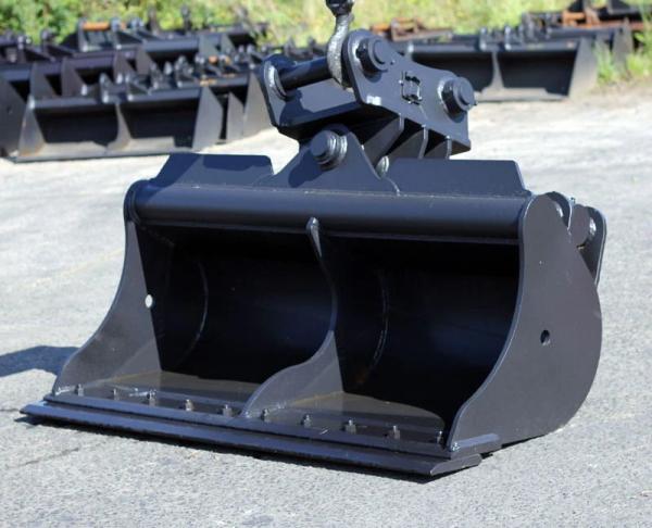 Flexible Tilting Ditching Bucket Construction Machinery Parts Power Tilt