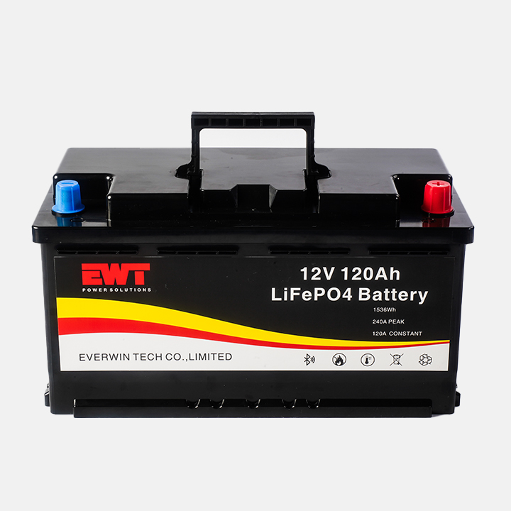 Household Energy Storage 12.8V Lithium Iron Phosphate Battery 12V 120Ah Lithium ion LFP Battery Pack with BMS
