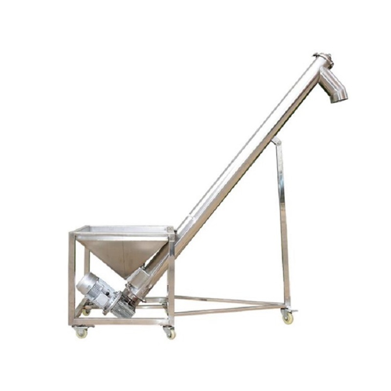 OEM Custom Machinery Stainless Steel U Shaped Sawdust Screw Auger Conveyor
