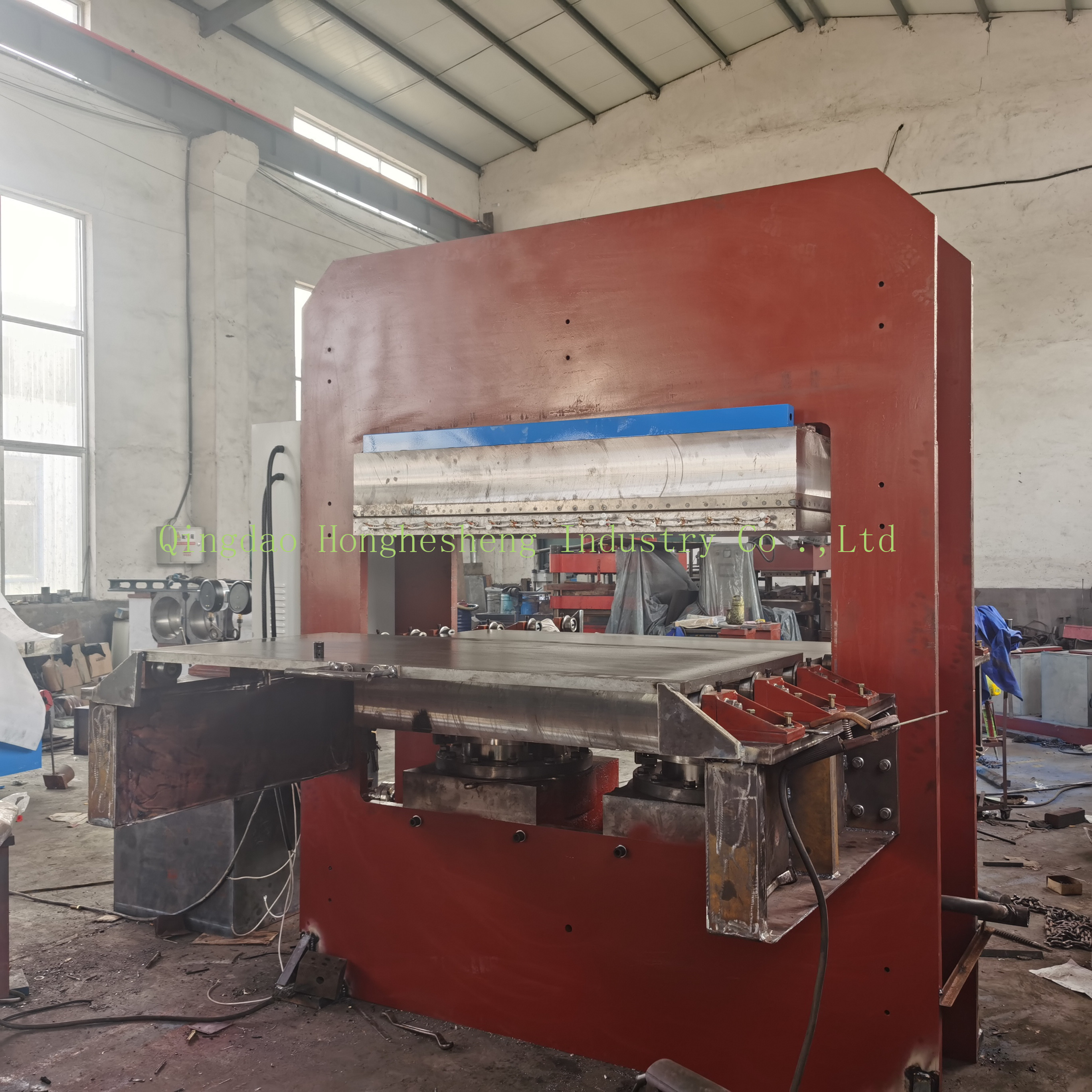 Frame Structure Large Rubber Gasket Plate Vulcanizing Press for Tire Retread
