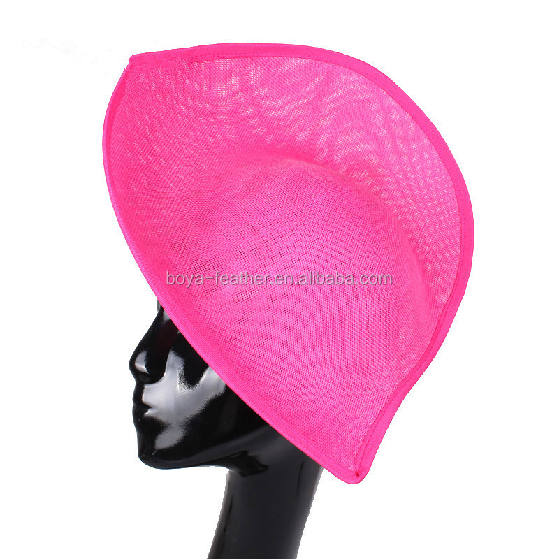 30*50 cm Goose Feather Sinamay Base for Making Fascinator Headwear and Headpieces