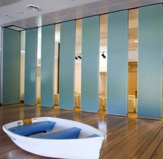 Soundproof Flexible Folding Partition Walls / Conference Hall Partition