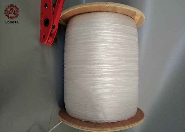 Large Wood Drum Winding Cable Filler , Polypropylene Cable Filling Yarn