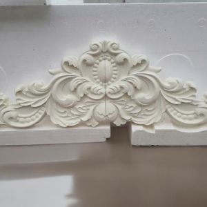 Decorative Eps Architectural Foam Shapes Building Ceiling Cornice With Cement