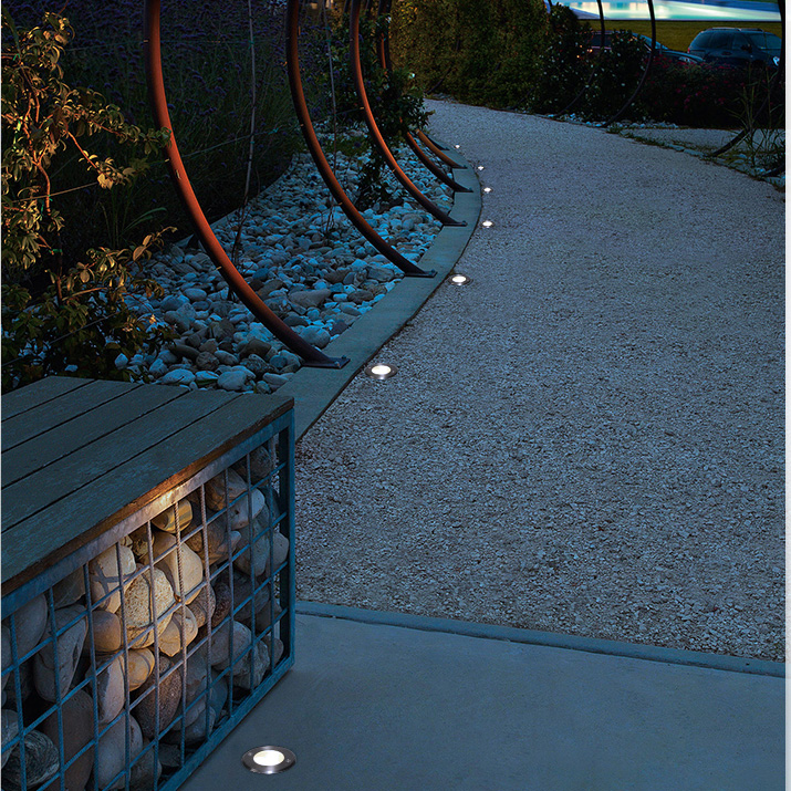 31mm 1W LED Underground Light , IP67 Led Inground Pool Light