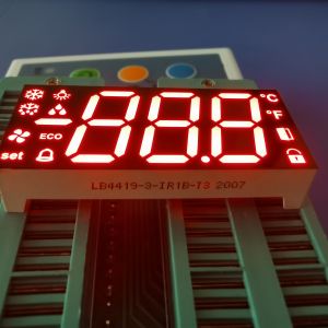  Triple Common Anode 100mcd 17mm 7 Segment LED Display Manufactures