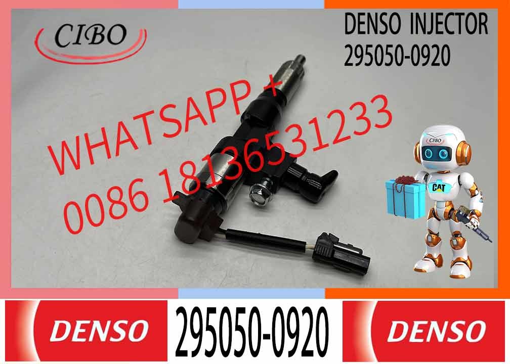 Diesel Fuel Common Rail Injector 295050-0920 295050-0240 23670-E0540 23670-E0450 for Hino J05E Kobelco SK200-8 SK300-8
