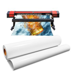 China 200mic Pigment Inkjet Poster Banner Polypropylene 200mic Glossy PP Synthetic Paper Roll on sale