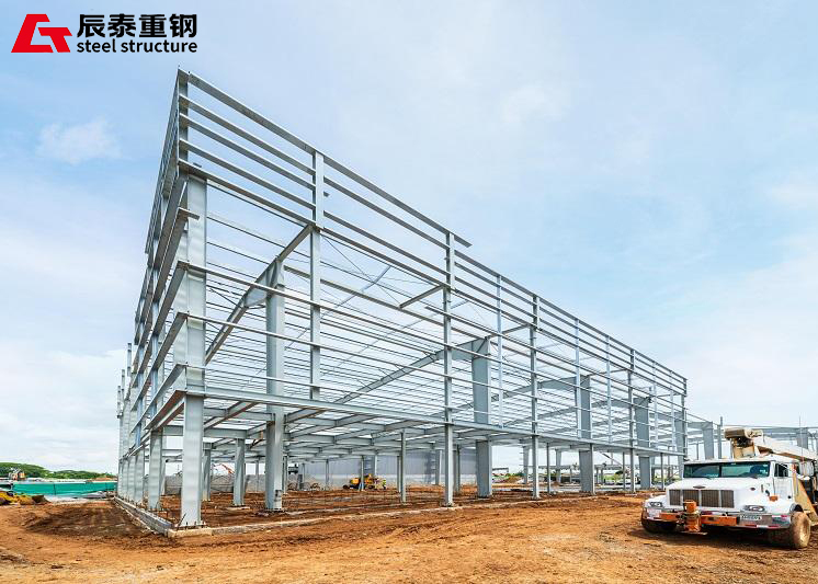 Prefab Metal Building Construction Weather Resistant Steel Constructed Buildings
