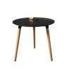 Buy cheap Nordic solid wood dining table and chair combination modern contracted west from wholesalers