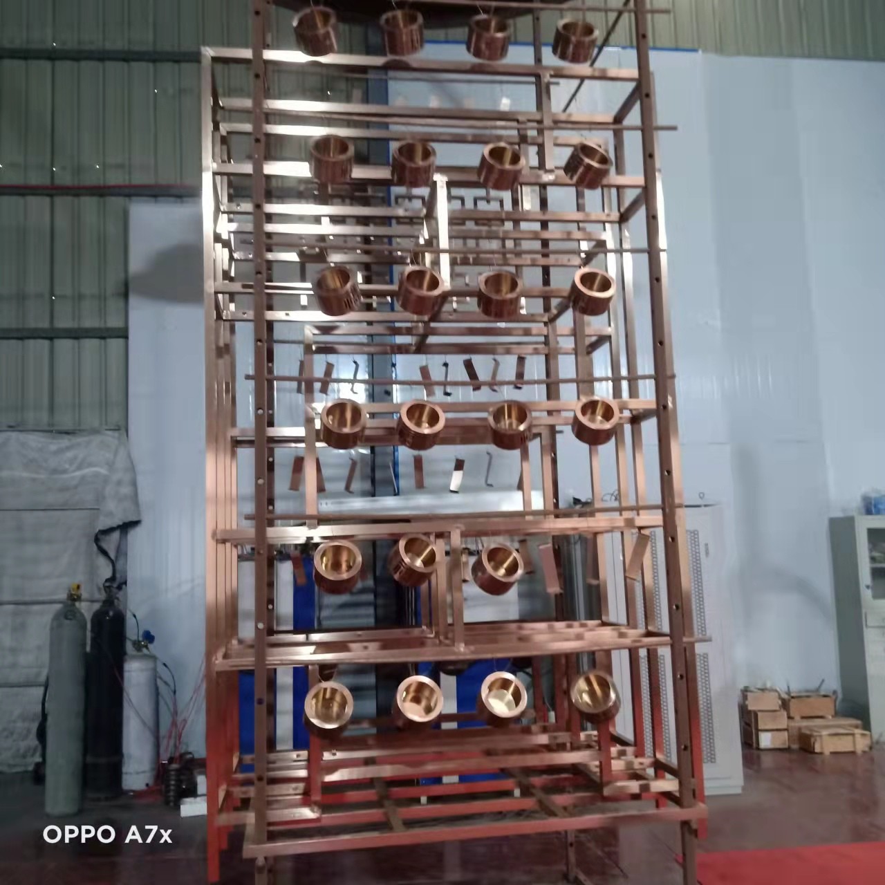 Custom Metal Coating Machine Stainelss Steel Furniture Fitting PVD Machine
