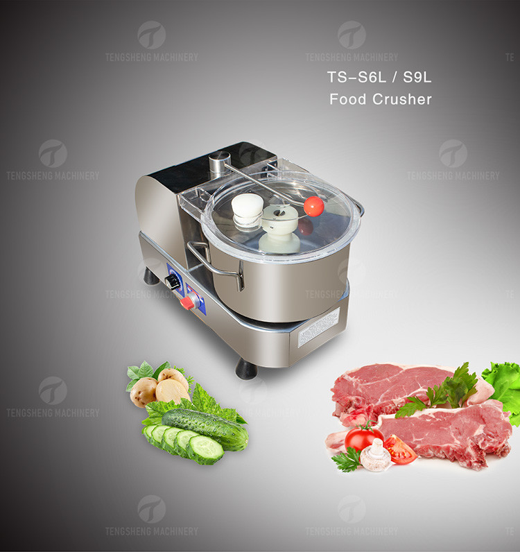 6 Liters 100KG/H SS Meat Processing Machine Food Crusher