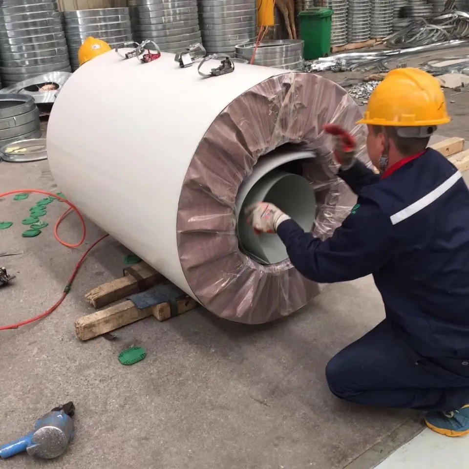 Galvanized PE PPGI Coil Sheet 1.2 mm Hot Dipped Rolled For Added Protection