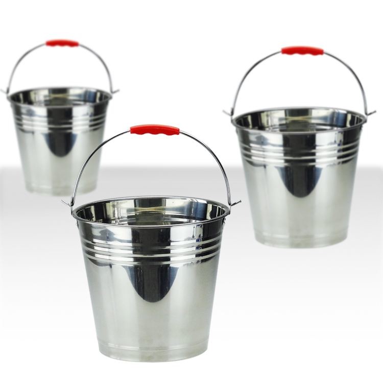 Household 10-20Litre Stainless Steel Pail , Custom Stainless Steel Ice Bucket ,stainless steel bucket hot sell in Africa