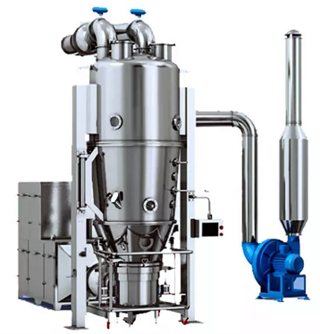 10KGS/H-500KGS/H Capacity Fluid Bed Dryer Efficiency Gas Heating Industrial Drying Machinery