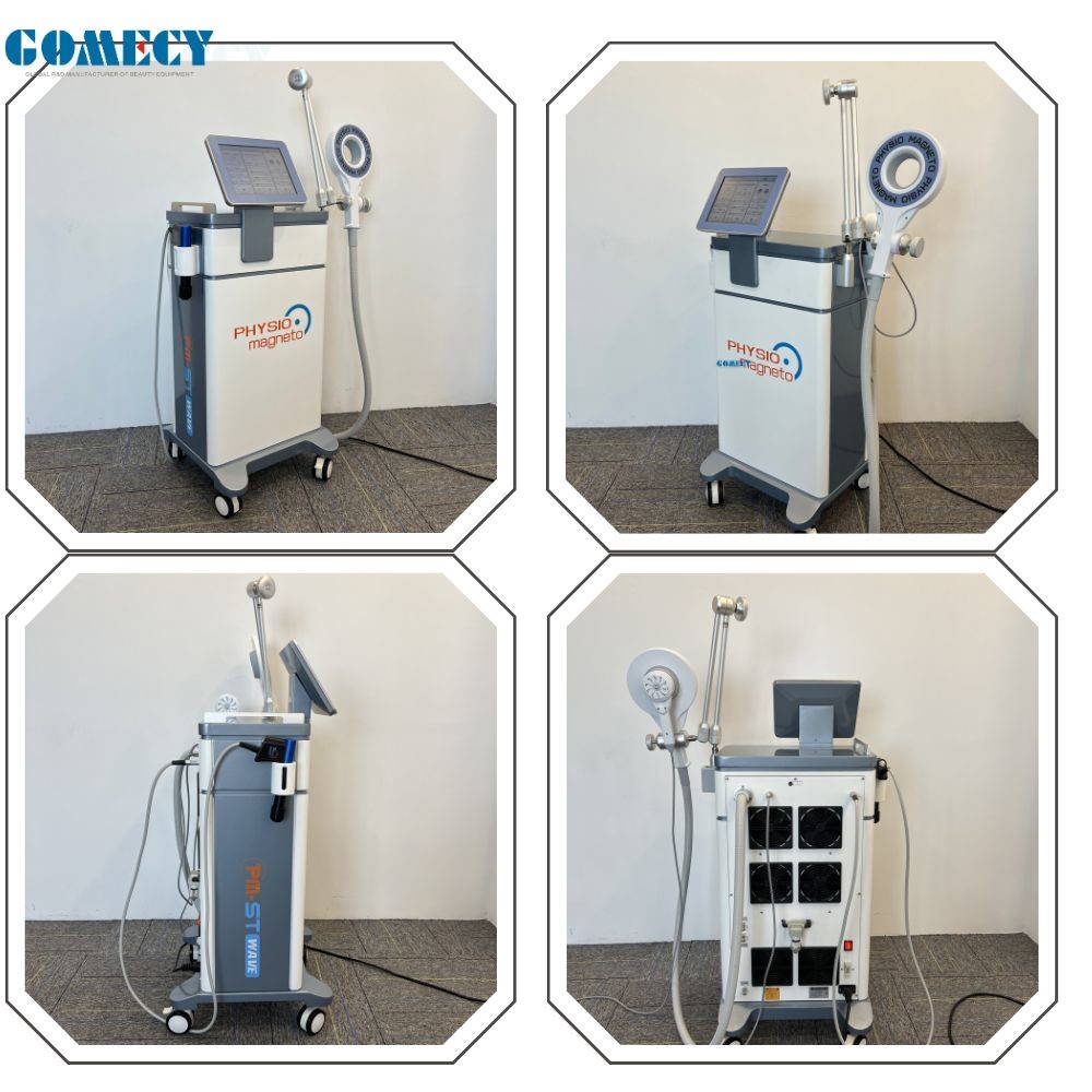3 In 1 Physical Therapy Machine For ED Magnetic Therapy Machine+Infrared +Shockwave Therapy Machine