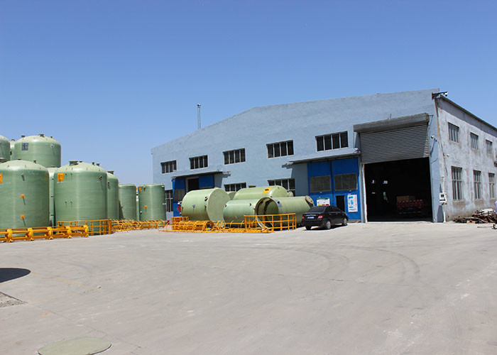 7330mm CE FRP Chemical Tank For Hydrofluoric Acid Processing