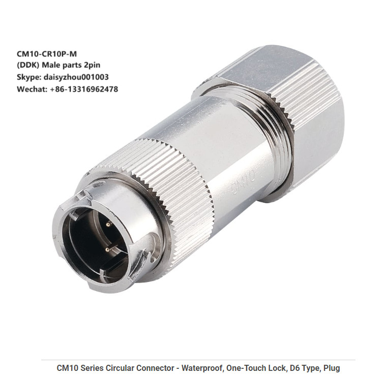 DDK CM10 Male Female Cable Servo Connector 10pin 2pin Straight Angle Connector