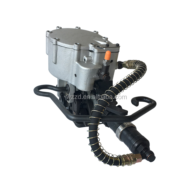 One Button 4.2m/Min Steel Strapping Tool 32mm Band Pneumatic Steel Strapping Machine