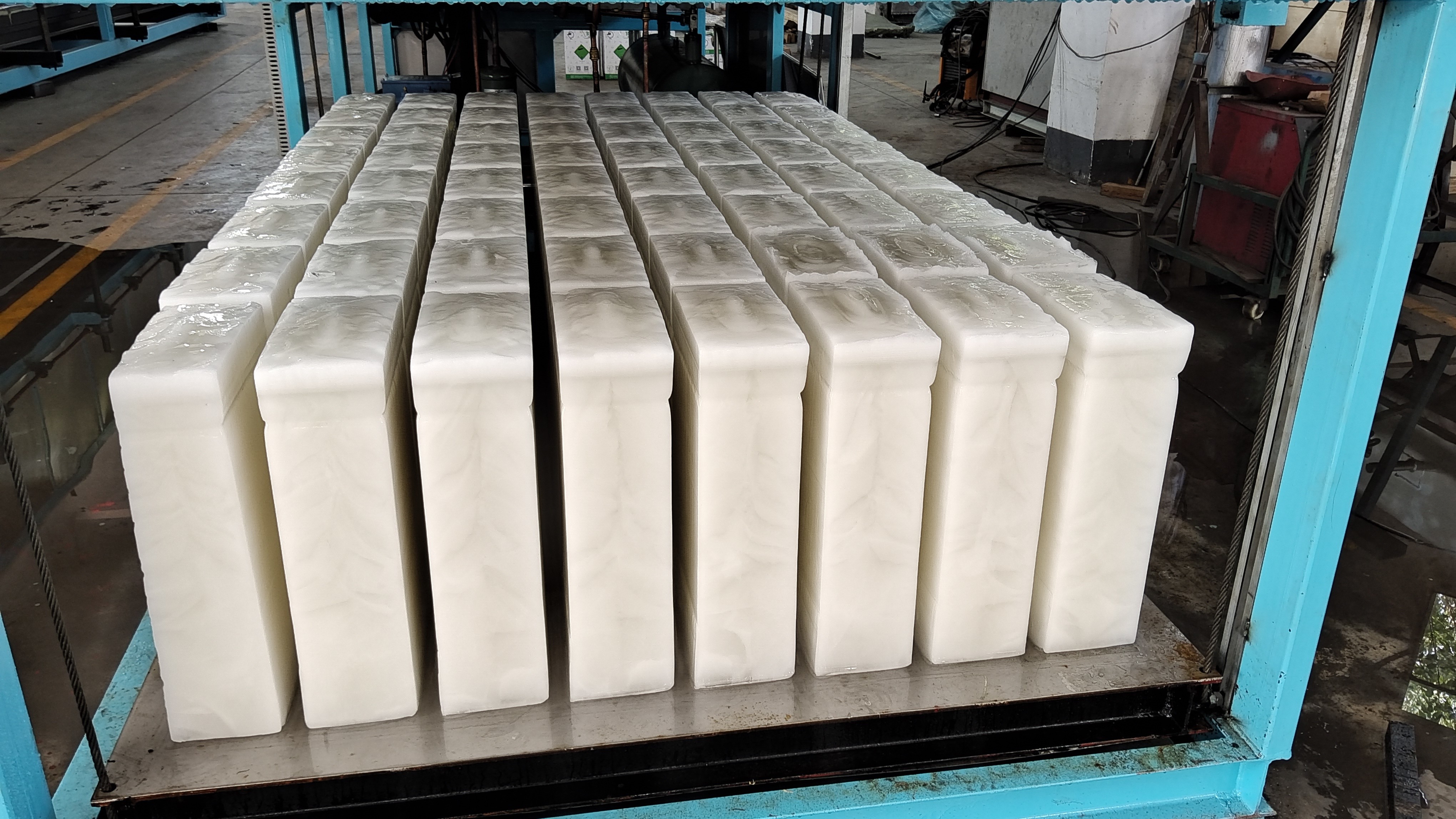 20T Clear Ice Block Making Machine Fresh Water Cooling