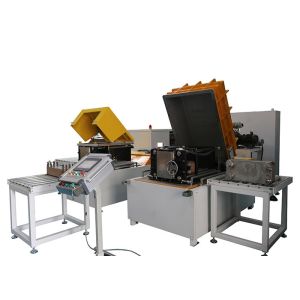 CE Vaccum Helium Leak Testing Equipment For Automotive Plate Heat Exchanger