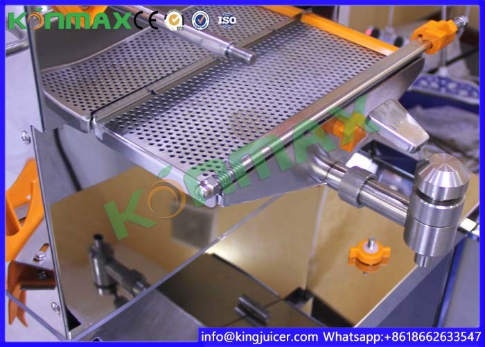 High Output Industrial Orange Juice Extractor With Automatic Feeder For Restaurant