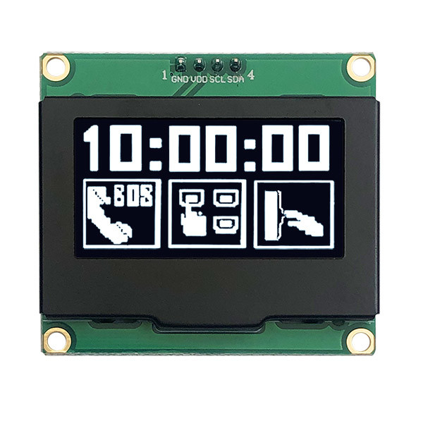 1.54-Inch SSD1309 Graphic OLED Display - 128x64 Resolution with I2C Interface