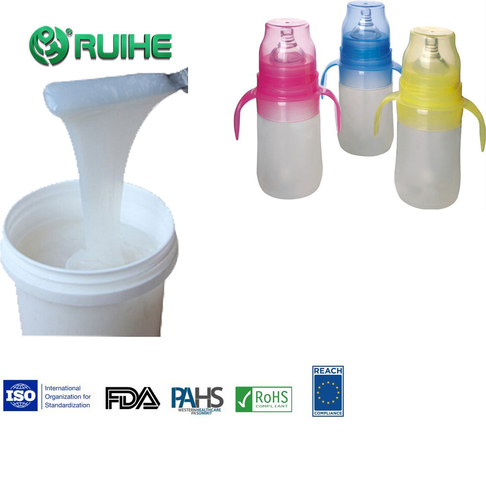 Clear Two Part Liquid Silicone Rubber Odorless High Heat Resistance