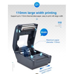 Bluetooth Shipping Label Maker Printer 4x6 For Fedex USPS