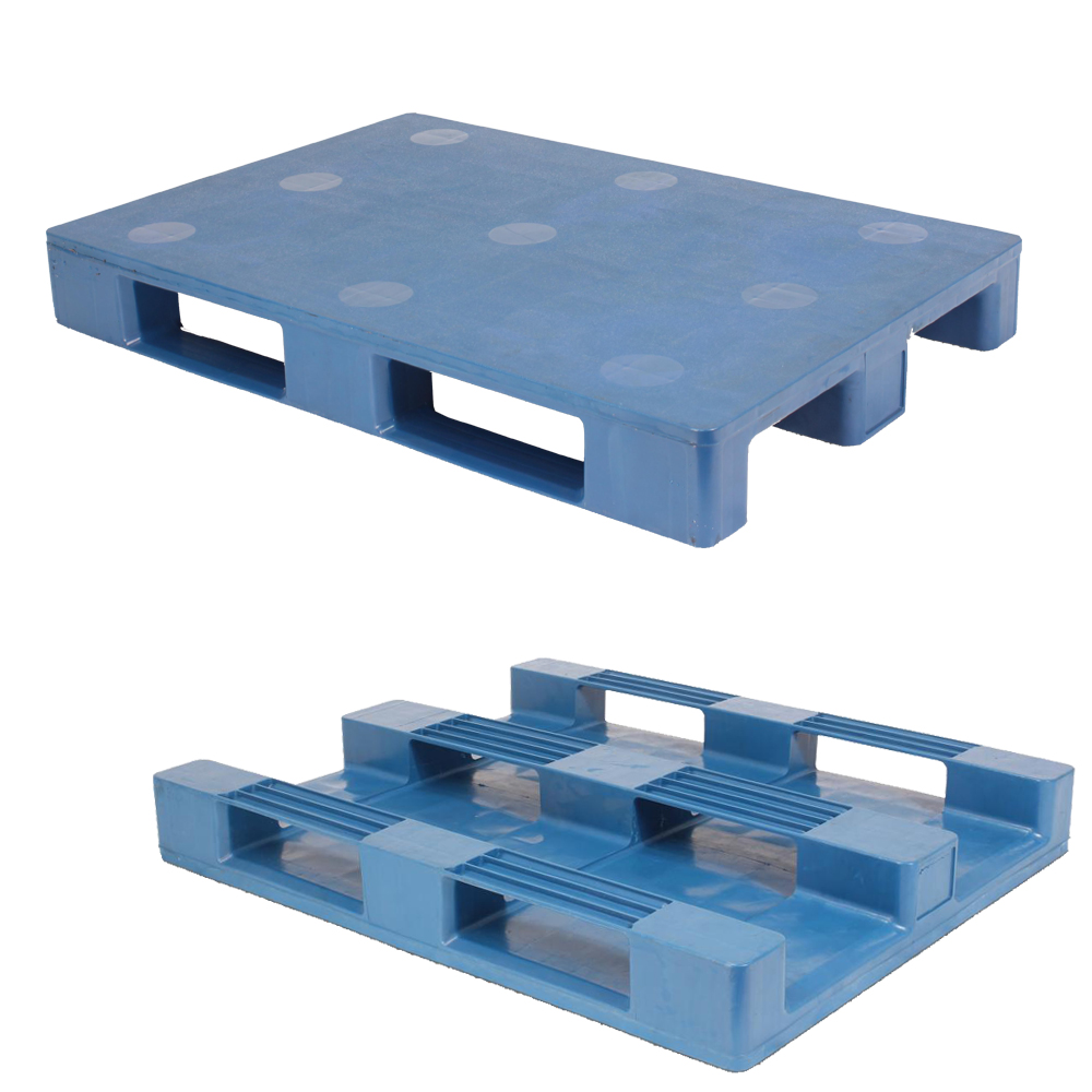 1200*800 euro pallet heavy duty 3 runners hygienic plastic pallet