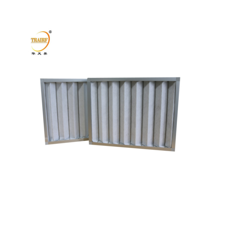 Custom Polyester HVAC Filter Pleated Air Filter Dust Odor Air Filter
