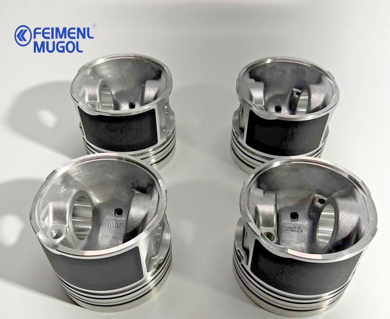 4 Pcs Piston + Pin Isuzu NPR ELF NKR 4HG1 Isuzu Npr Engine Parts 8971836660