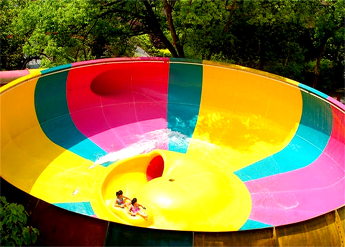 GS TUV Custom Water Slides Space Bowl Slide Amusement Park Equipment